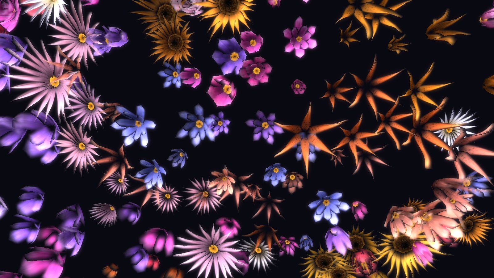 Antheia mixed flower field on Fire TV